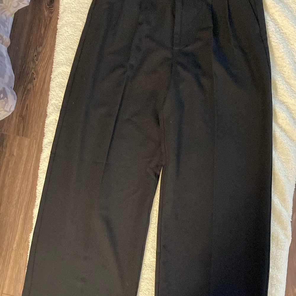 NEW W TAGS  WOMEN Steve Madden Black Wide Leg Pants